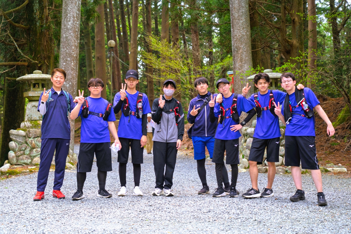 強歩登山訓練（本宮山）①
