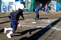 本巣松陽高校ソフトボール教室