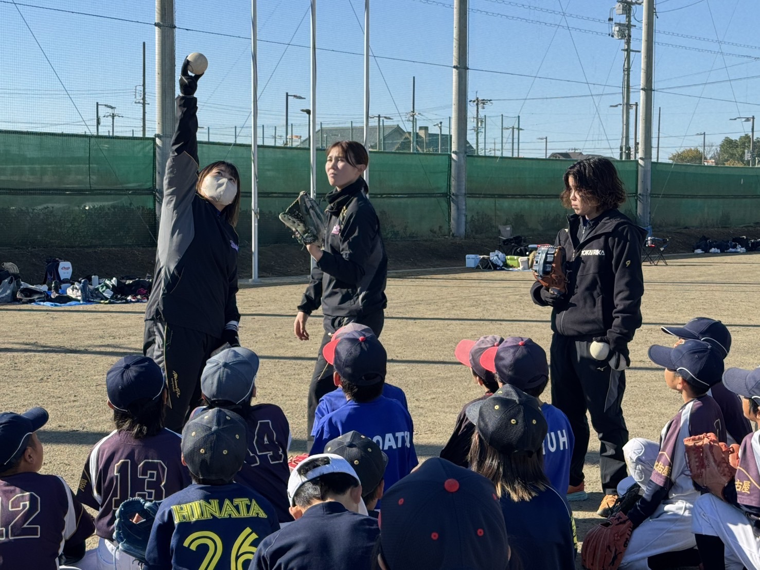 北名古屋ソフトボール教室