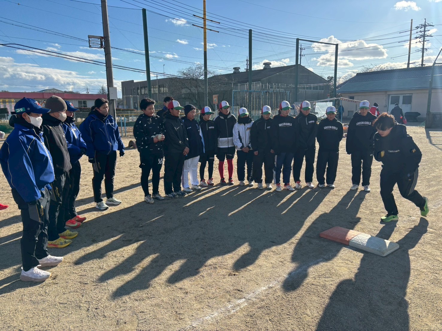 Mie Green Girls ソフトボール教室